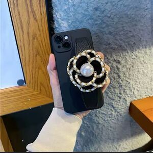 Elegant Camellia Grip Case for iPhone